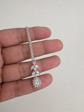 Dainty Gold CZ American Diamond Maang tikka/Indian Jewelry/ Indian Wedding/ Pakistani Jewelry/ Jhoomer/ Matha patti/ Indian forehead jewelry
