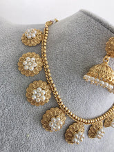 Guttapusalu Pearl Gold Necklace/Gold Necklace/Indian Choker/South Indian Necklace/One Gram Gold /Temple Jewelry/South Indian jewelry