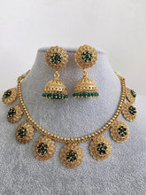 Green Guttapusalu Pearl Gold Necklace/Gold Necklace/Indian Choker/South Indian Necklace/One Gram Gold /Temple Jewelry/South Indian jewelry
