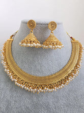 Gold Pearl Necklace/South Indian Jewelry/Temple Jewelry/Guttapusalu Necklace/Wedding necklace/Bridal necklace/Indian necklace