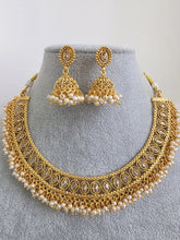 Gold Polki Kundan necklace/Indian jewelry/Punjabi/Pakistani/Wedding necklace/Bridal necklace/Indian necklace