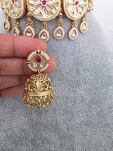 Ruby Gold Fine Kundan Polki Necklace, Indian Jewelry, Indian wedding necklace, bridal jewelry, Punjabi Pakistani south Indian necklace