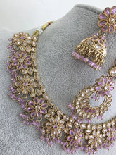 Lavender Antique Polki Kundan Choker Necklace, Kundan Choker, Indian jewelry, Pakistani necklace, Punjabi , bridal,Indian wedding