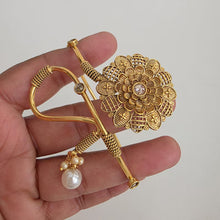 Gold Baju bandh/Antique Kundan Polki Baju Band/Indian wedding jewelry/Vanki/ polki Ananta/ Angada/ Armlet/ Indian Jewelry