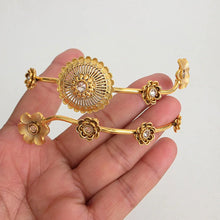 Gold Baju bandh/Antique Kundan Polki Baju Band/Indian wedding jewelry/Vanki/ polki Ananta/ Angada/ Armlet/ Indian Jewelry