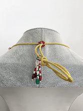 Champagne White Antique Polki CZ Stones Choker Necklace, Polk Necklace, Indian jewelry, Pakistani necklace, punjabi necklace, bridal wedding