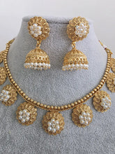 Guttapusalu Pearl Gold Necklace/Gold Necklace/Indian Choker/South Indian Necklace/One Gram Gold /Temple Jewelry/South Indian jewelry