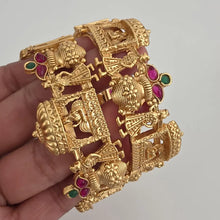 Set of 2 Clustered pearls Bangle/Indian classic bangles/Bridal bangles/Indian wedding Jewelry/Gold bangles/chuda bangles/Pearl bangles