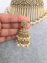 Champagne White Antique Polki Kundan Choker Necklace, Polk Necklace, Indian jewelry, Pakistani necklace, punjabi necklace, bridal wedding