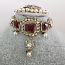 Multi pearl Kundan choker Necklace/Bollywood Jewelry/Indian bridal Kundan necklace/indian Pakistani Punjabi wedding jewelry