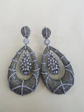 Olive CZ Nano Korean Diamond earrings/diamond earrings/Indian/Pakistani/Bollywood/CZ earrings/AD earrings/Statement earrings/Gift for her