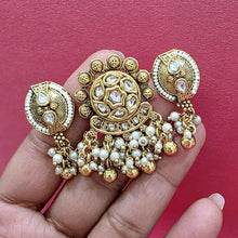 Antique Gold Double Finger Kundan heritage Ring/Adjustable Ring/Indian Ring/ Pakistani Jewelry/ Indian Jewelry/Indian Wedding