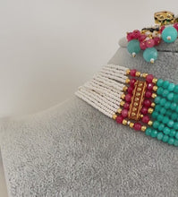 Meenakari Kundan Necklace Set/Traditional Ethnic Jewelry/Kundan Jewelry Set/Indian Bridal Set/Indian Wedding/Pakistani/Punjabi/Bollywood
