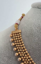 Antique Gold Necklace/South Indian Jewelry/Temple Jewelry/Guttapusalu Necklace/Wedding necklace/Bridal necklace/Indian necklace