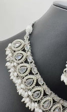 Silver White Pearl Antique Polki Kundan Choker, Kundan Choker, Indian jewelry, Pakistani necklace, punjabi necklace, bridal, indian wedding