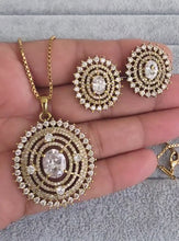 White Victorian Plated Cubic Zirconia Chain Pendant Set, Long Pendant Mala Necklace/American diamond Long necklace/Mala/Indian wedding