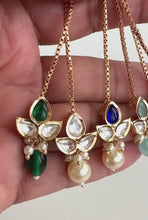 Dainty Maang tikka/ Kundan Tikka/ Indian Jewelry/ Indian Wedding Jewelry/ Pakistani Jewelry/ Jhoomer/ Matha patti/ Indian forehead jewelry