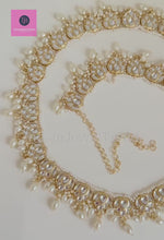 Pearl Kundan Belly Chain/Kundan Belly chain/Polki Belt/Indian waist belt/Kamarpatta/waist chain/jewelry belt/Kamarbandh/Kundan Belt