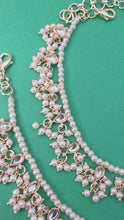 Gold Plated Anklet Pair/Payal/Moti Payal/Jhanjran/Panjeb/Pajeb/Indian Traditional Anklets/Indian Jewelry/ Pakistani Jewelry/ Boho Jewelry