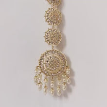 Kundan Choti /Braid Choti /Indian Bridal Choti /Kundan Hair accessories/Indian Wedding/Bridal Kundan Hair accessories