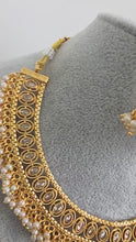 Gold Polki Kundan necklace/Indian jewelry/Punjabi/Pakistani/Wedding necklace/Bridal necklace/Indian necklace