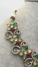 Multi Kundan Necklace, Bollywood Sabyasachi Necklace, Designer Necklace, Indian Pakistani, Kundan necklace, Indian Pakistani Jewelry