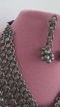 Oxidized Necklace/Oxidized Indian Jewelry/Boho Jewelry/Bib Choker Necklace/Afghan necklace/Afghani jewelry/gypsy necklace/