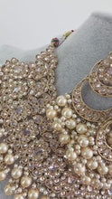 Bridal Antique Polki Kundan necklace set/Statement necklace Set/Indian Jewelry/Pakistani Jewelry set/Wedding necklace/Bridal necklace/Indian