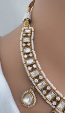 Pink Victorian Moissanite polki Kundan Necklace, Indian Bridal Jewelry , Bollywood Sabyasachi Necklace, Designer Necklace, Indian Pakistani